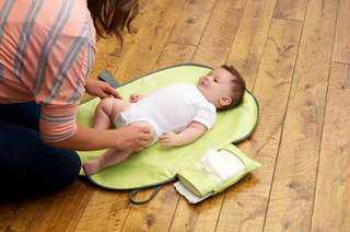Folding portable baby diapers