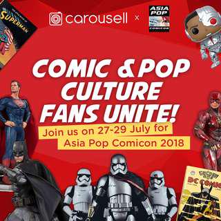 Comic and Pop Culture Fans, Unite!
