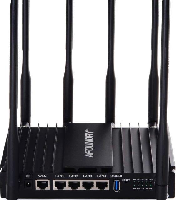 (796) AFOUNDRY High Power Dual Band Wireless WiFi Router, 1200Mbps ...