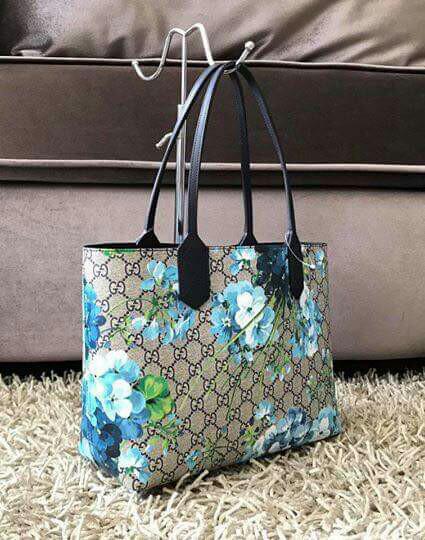 Gucci blooms reversible tote online