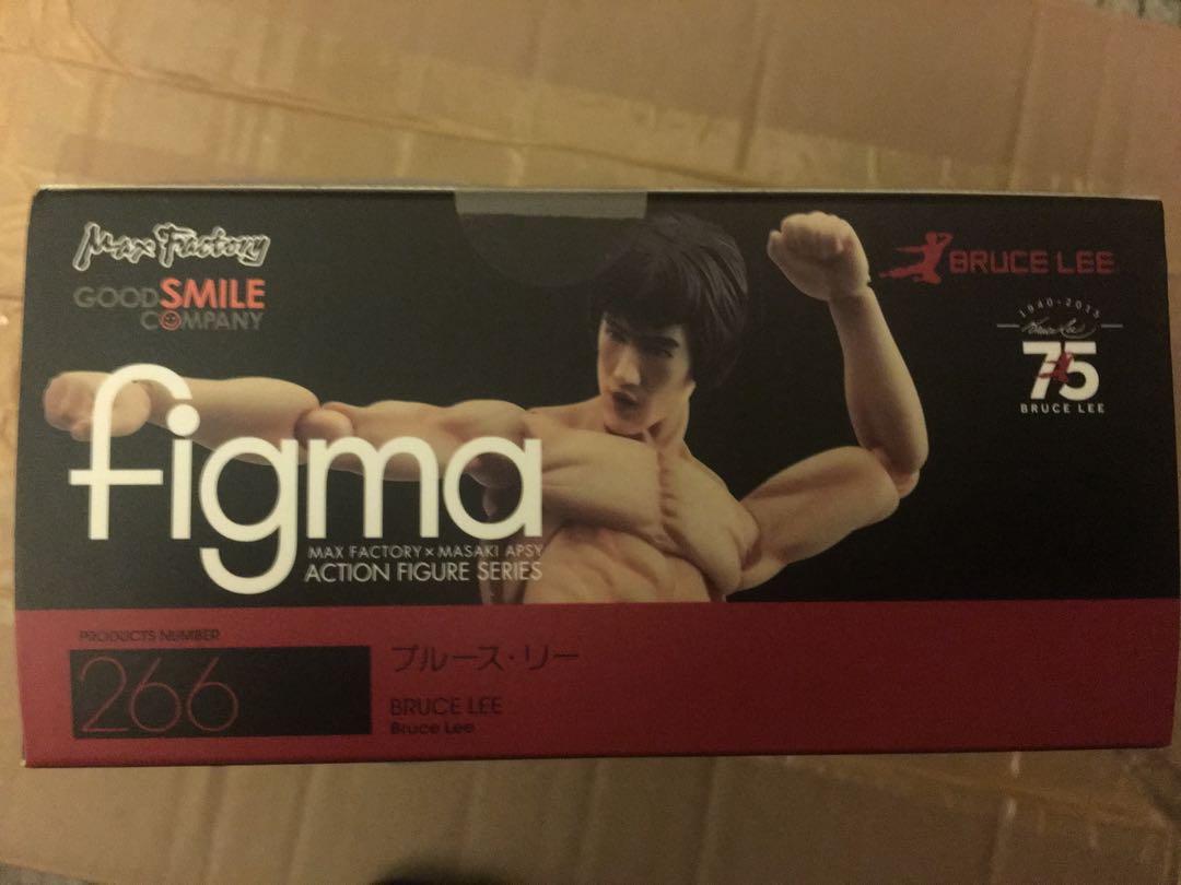 全新 正版 MAX Factory Good Smile GoodSmile Figma 266 75th anniversary 李小龍