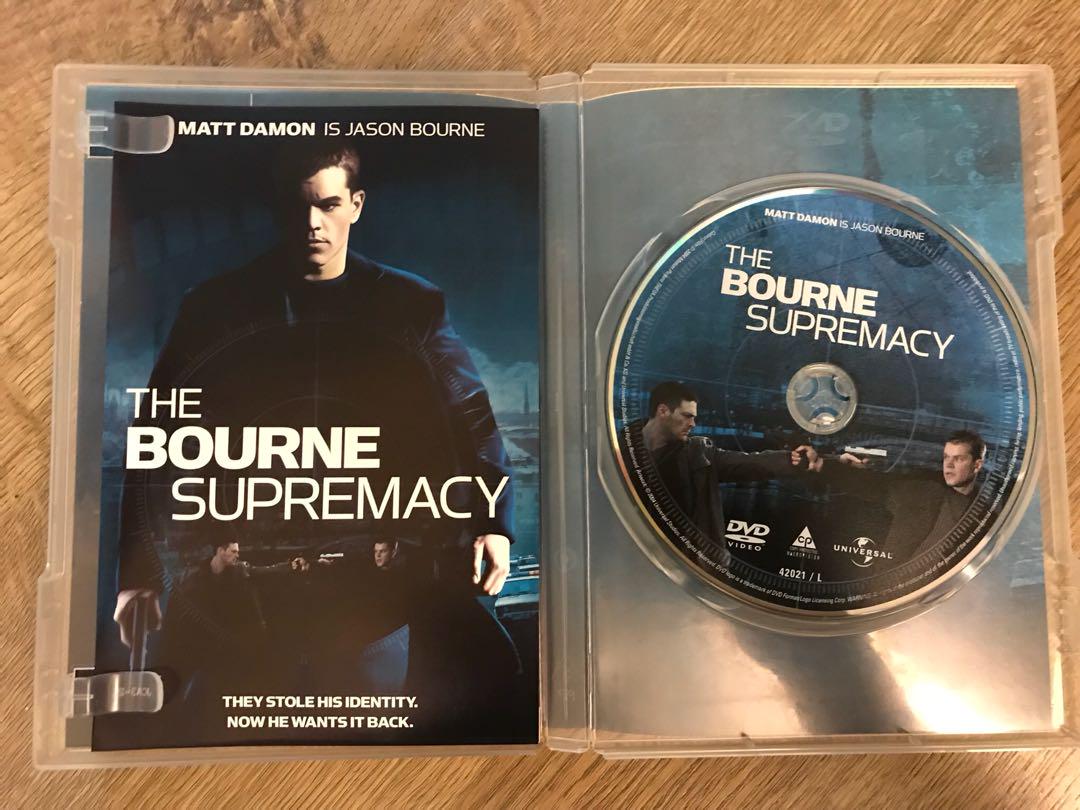 神鬼認證：神鬼疑雲 麥特戴蒙 The Bourne supremacy 近全新 正版DVD 電影