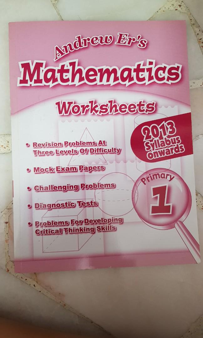 andrew-er-s-mathematics-worksheets-primary-1-p1-hobbies-toys-books