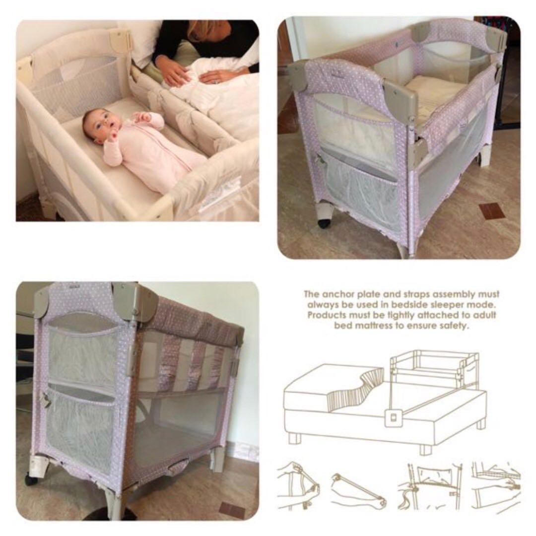 Arms reach playard outlet