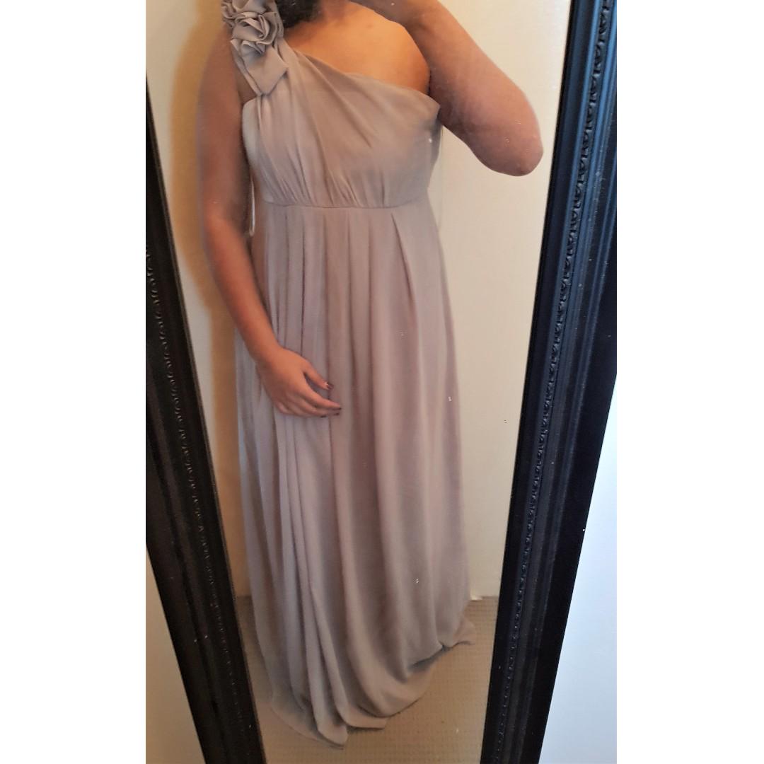 Australian Brand Zig Zag Grey Formal Dress Women S Fashion
