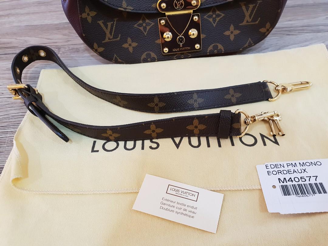 Authentic LOUIS VUITTON Monogram Eden PM M40731 Bag #260-004-581