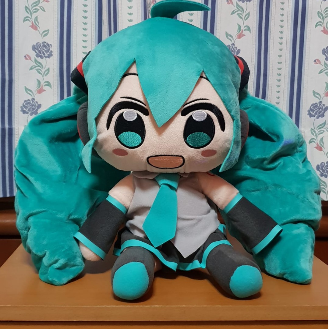 sega hatsune miku jumbo stuffed plush