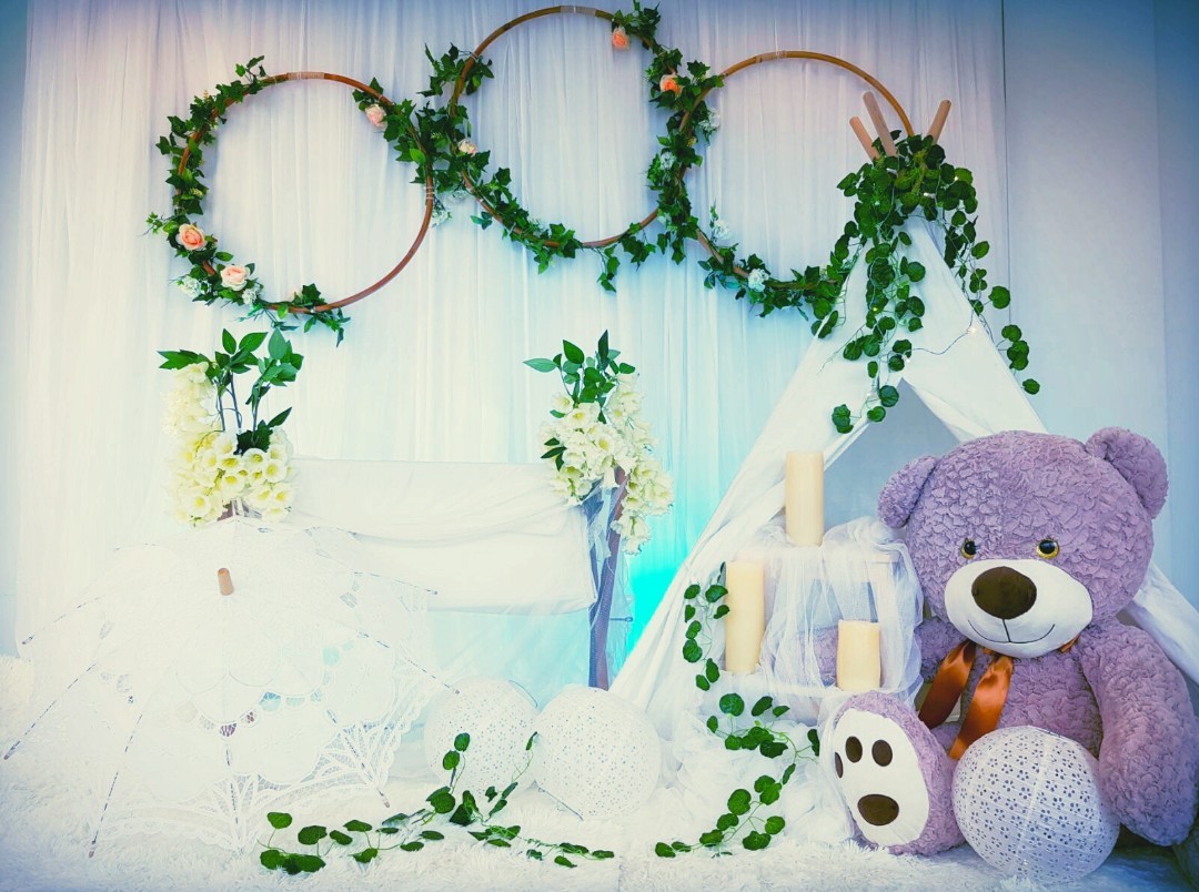 Baby Shower Backdrop Decorations Hobbies Toys Stationery Craft Occasions Party Supplies On Carousell