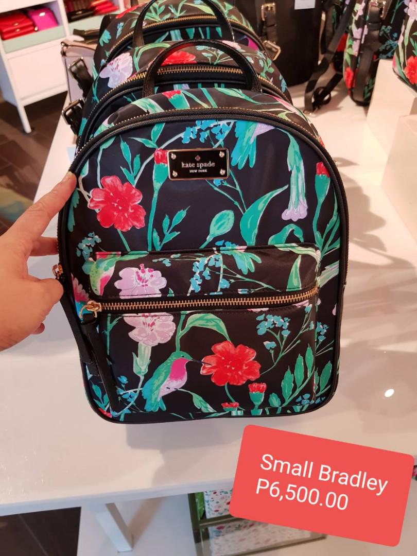 Kate spade floral 2025 backpack