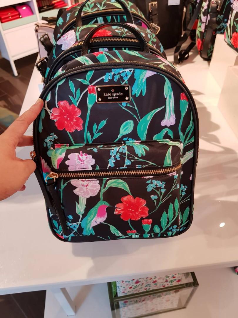 Kate spade hummingbird backpack sale
