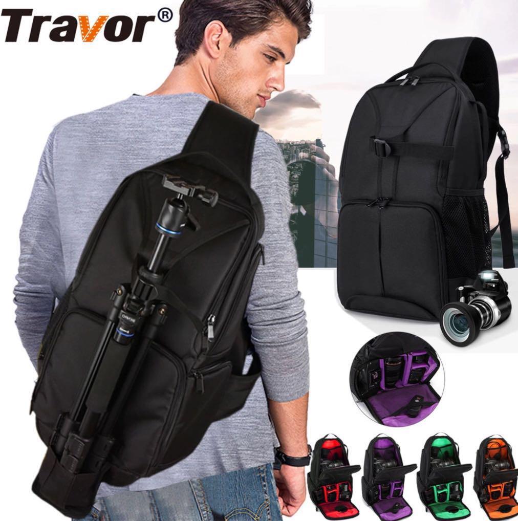 Camera backpack (Category: Camera Bags & Carriers) located in Singapore. Submitted by yintrinity (Listing ID 182378115, Image 2). Description: Just brought this month and used only twice for a few hours, liked new condition ... selling as I prefer my old messenger bag. Pls note that price is for the bag with rain cover only ... cash on delivery. Thank you for looking. Ps: this bag is able to carry tripod at the same time ... pls refer to the pict