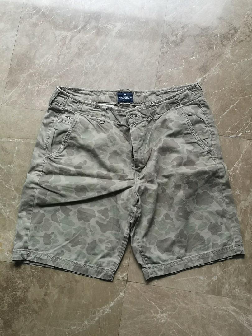 ae camo shorts