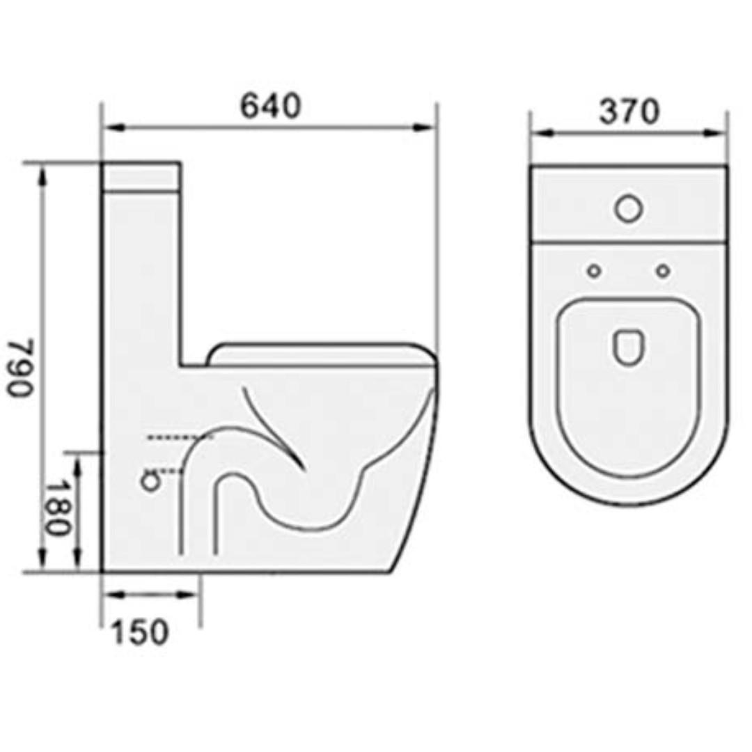Casanova toilet bowl, Everything Else on Carousell