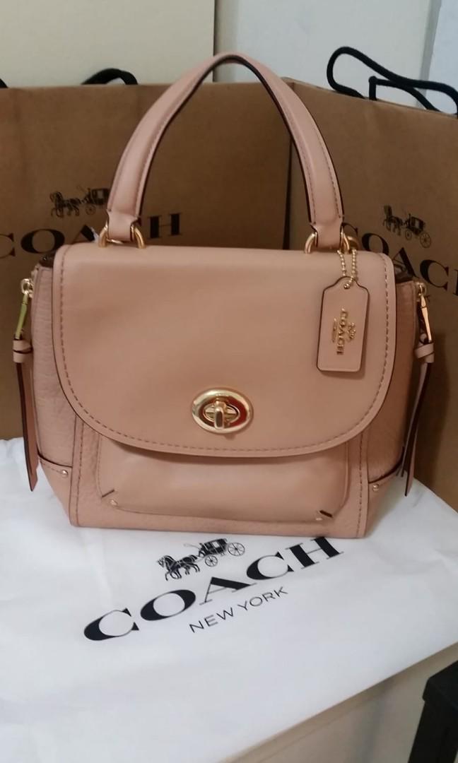 mini faye backpack coach