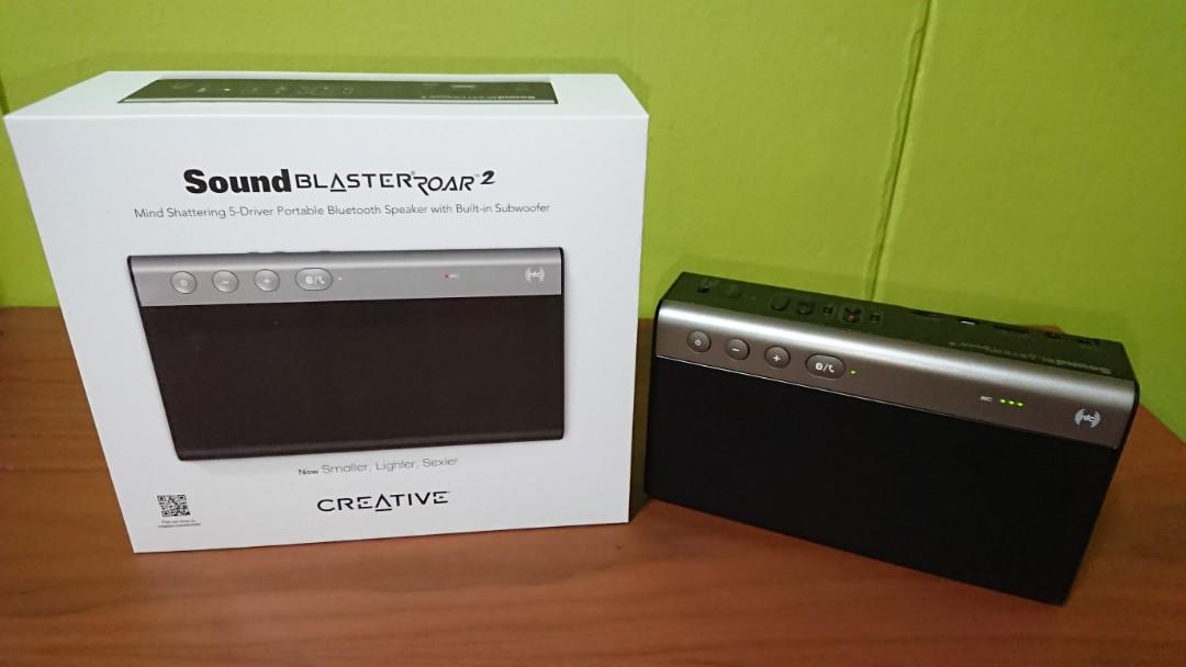 creative sound blaster roar 2 watts
