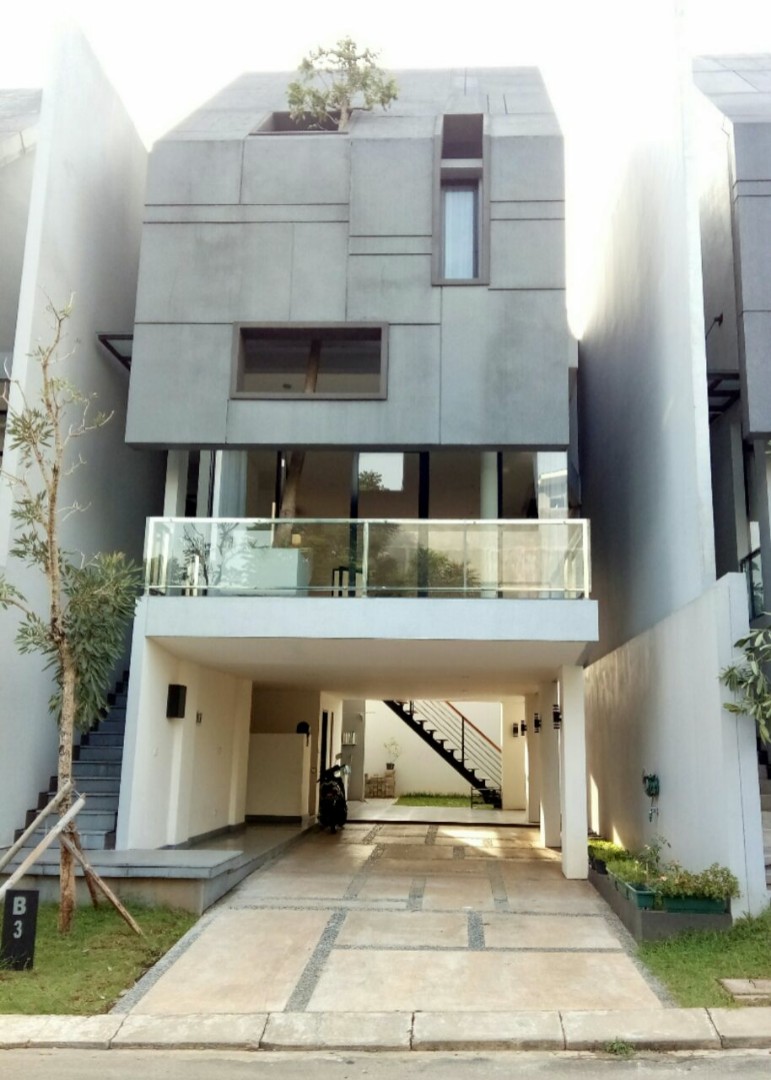 100 Foto Desain Rumah Minimalis Konsep Villa Paling Keren