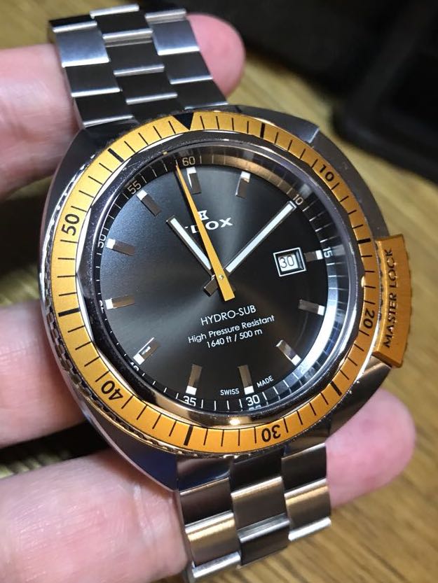 Edox Hydro Sub Quartz Luxury Watches on Carousell