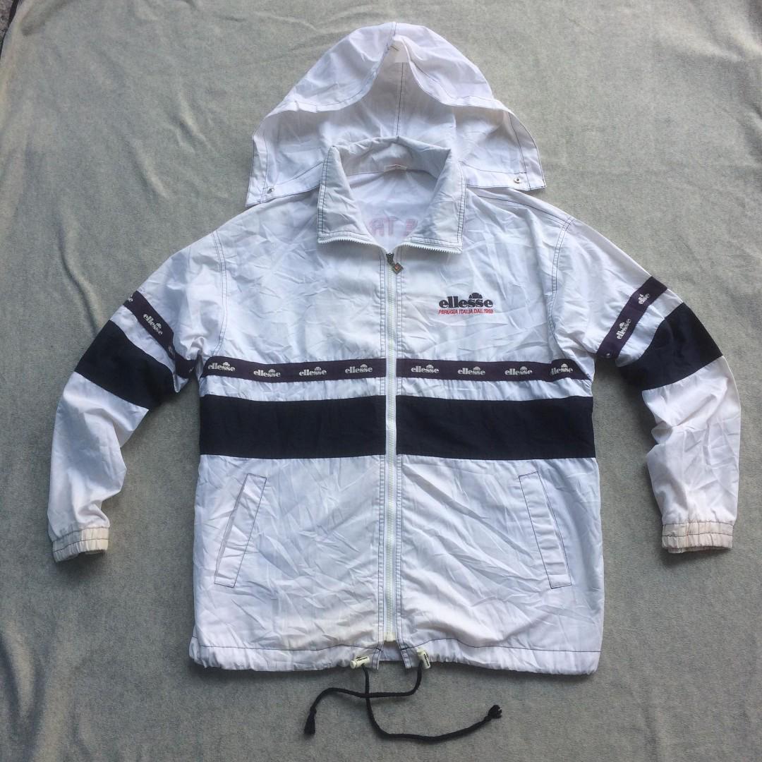 Embotellamiento Larry Belmont Atlas ELLESSE PERUGIA ITALIA DAL 1959 VINTAGE 90s WHITE NAVY, Men's ...