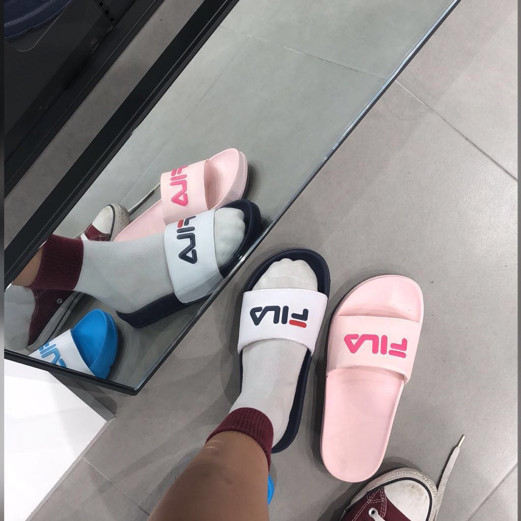 Fila sandal korea on sale