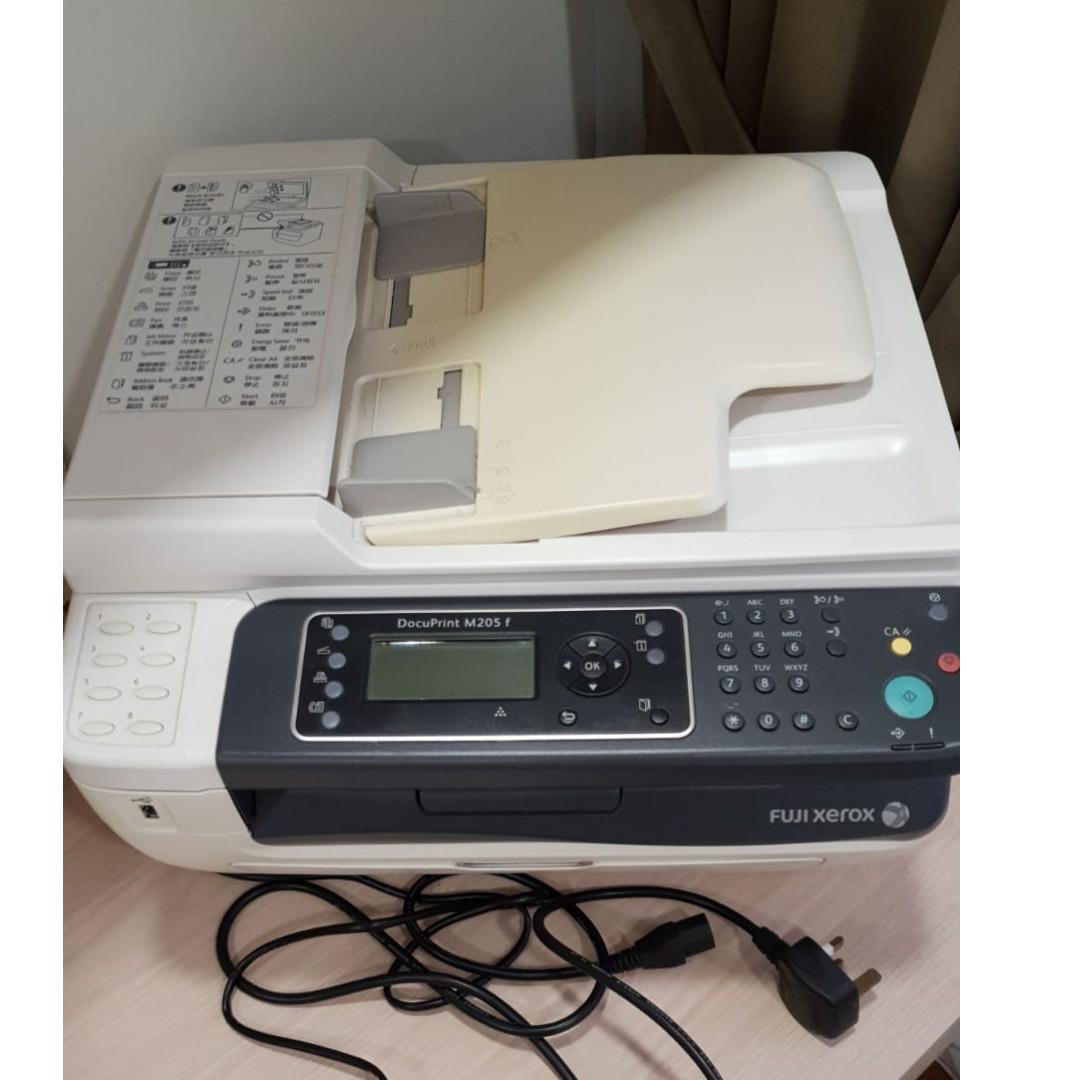fuji xerox docuprint m205f