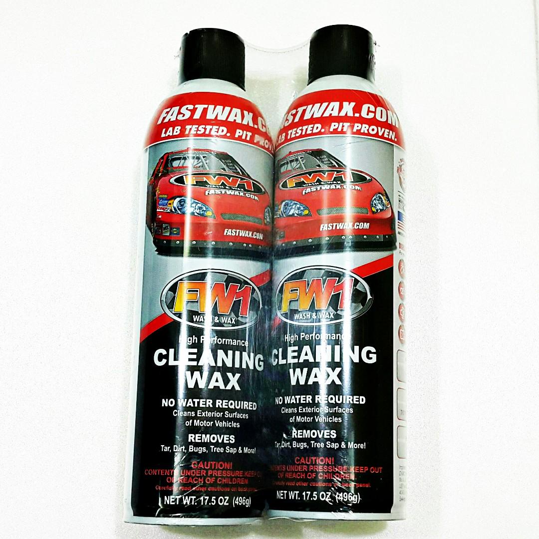 Fw1 Fastwax Waterless Car Wash And Cleaning Wax Buy 1 Free 1