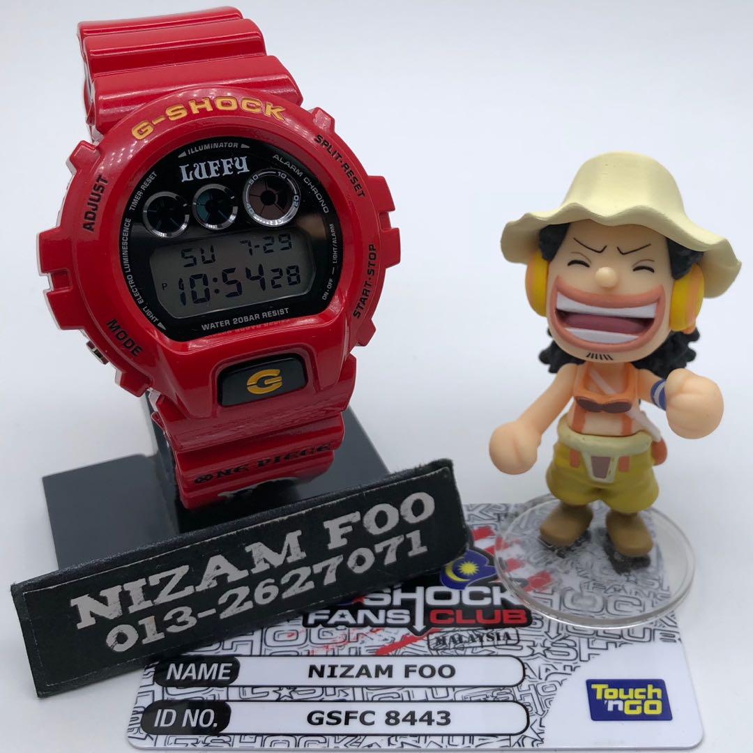 G shock clearance monkey d luffy
