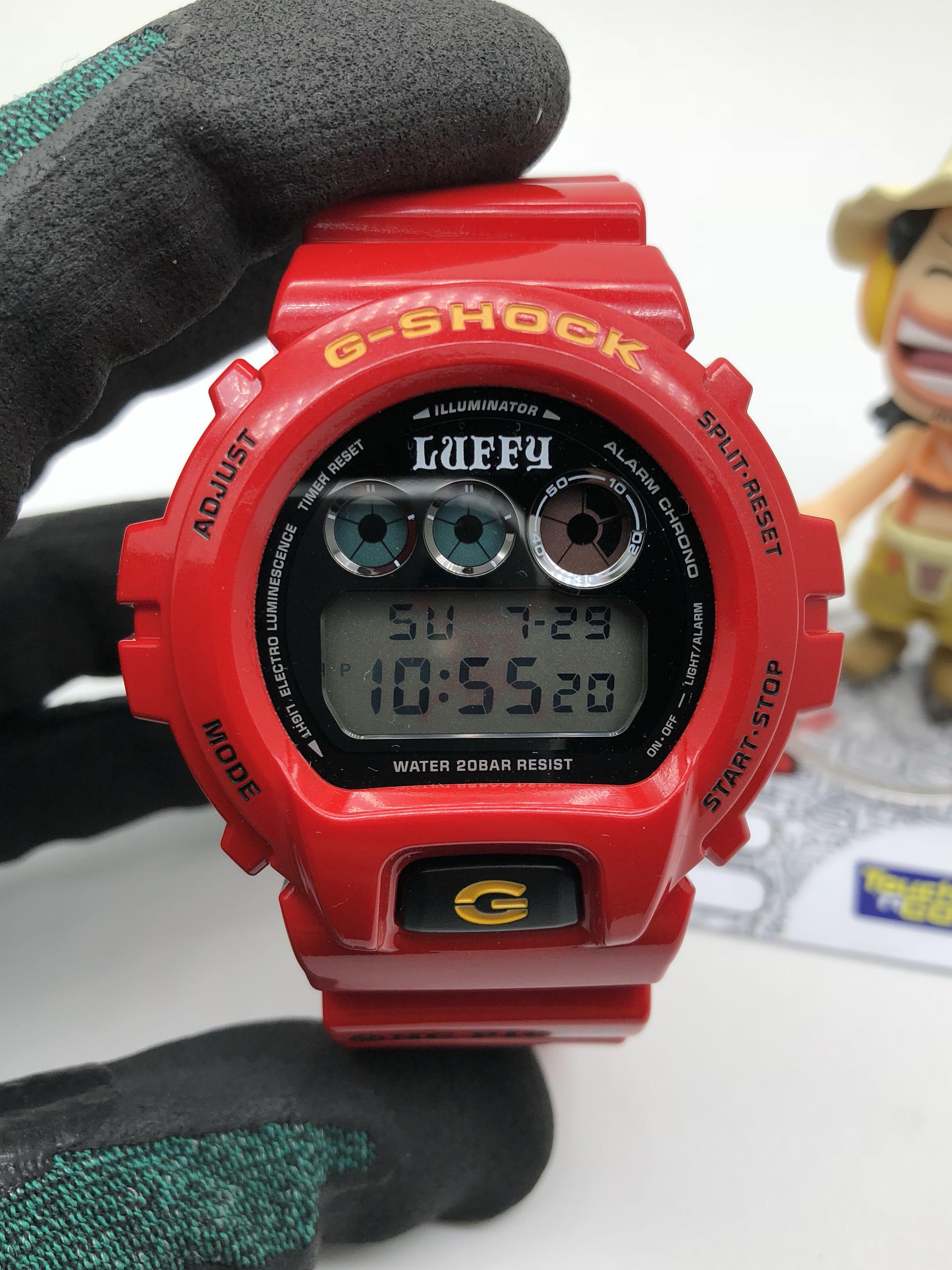 G shock DW 6900 Monkey D. Luffy Men s Fashion Watches