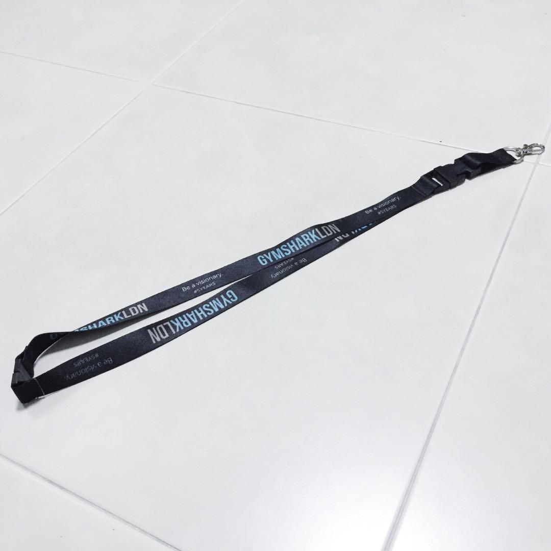 Gymshark London Lanyard, Men's Fashion, Activewear on Carousell