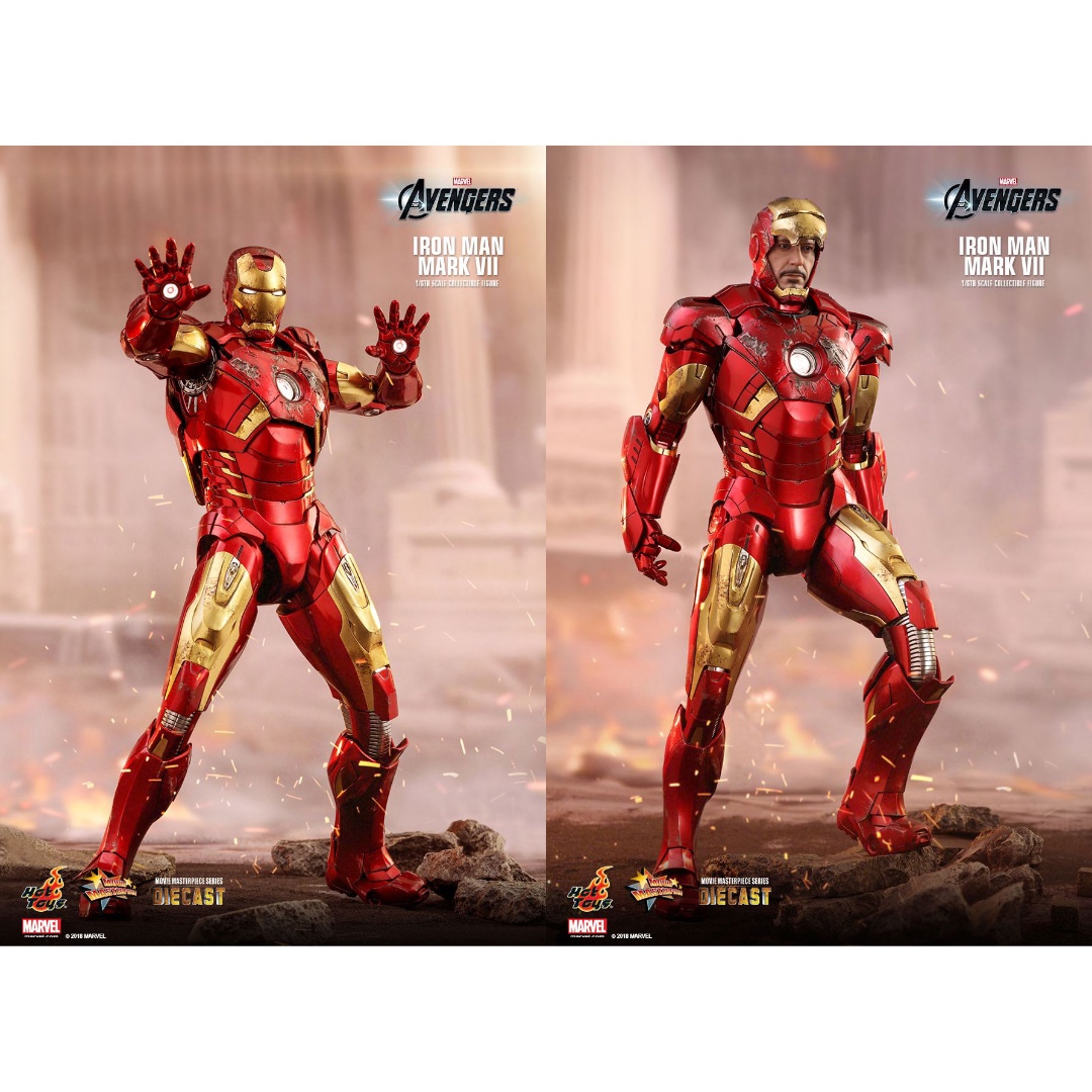 hot toys iron man mk7 diecast