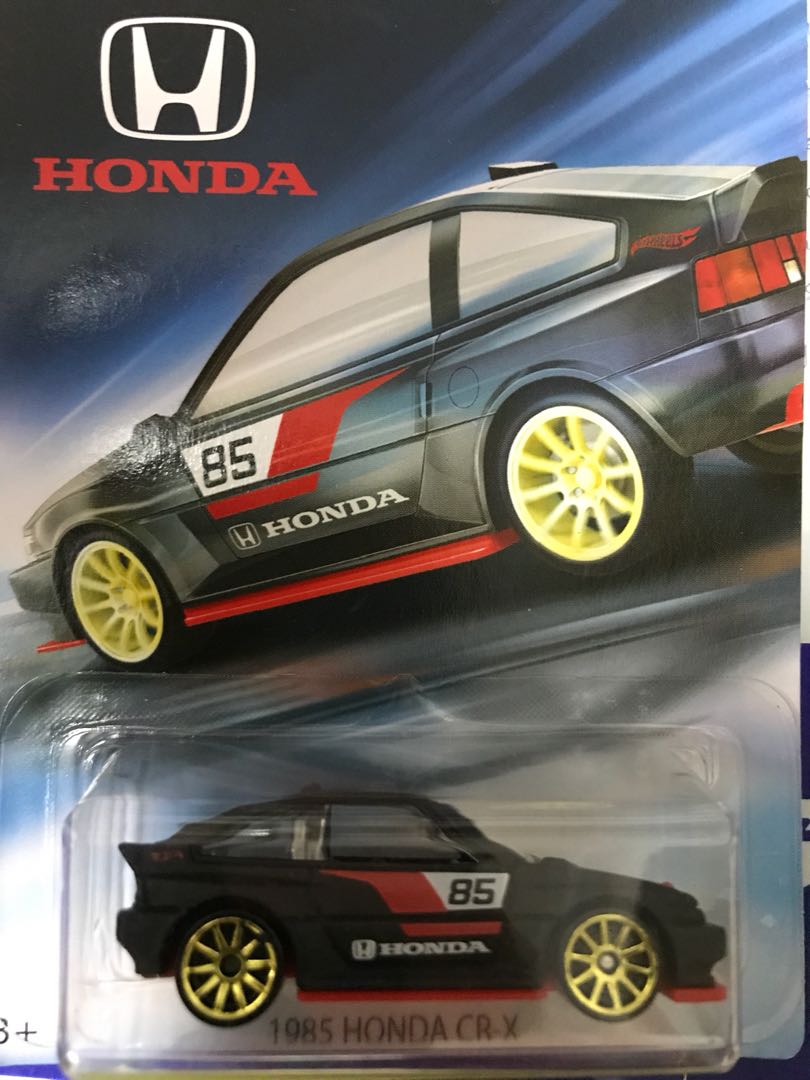 hot wheels honda crx 1985