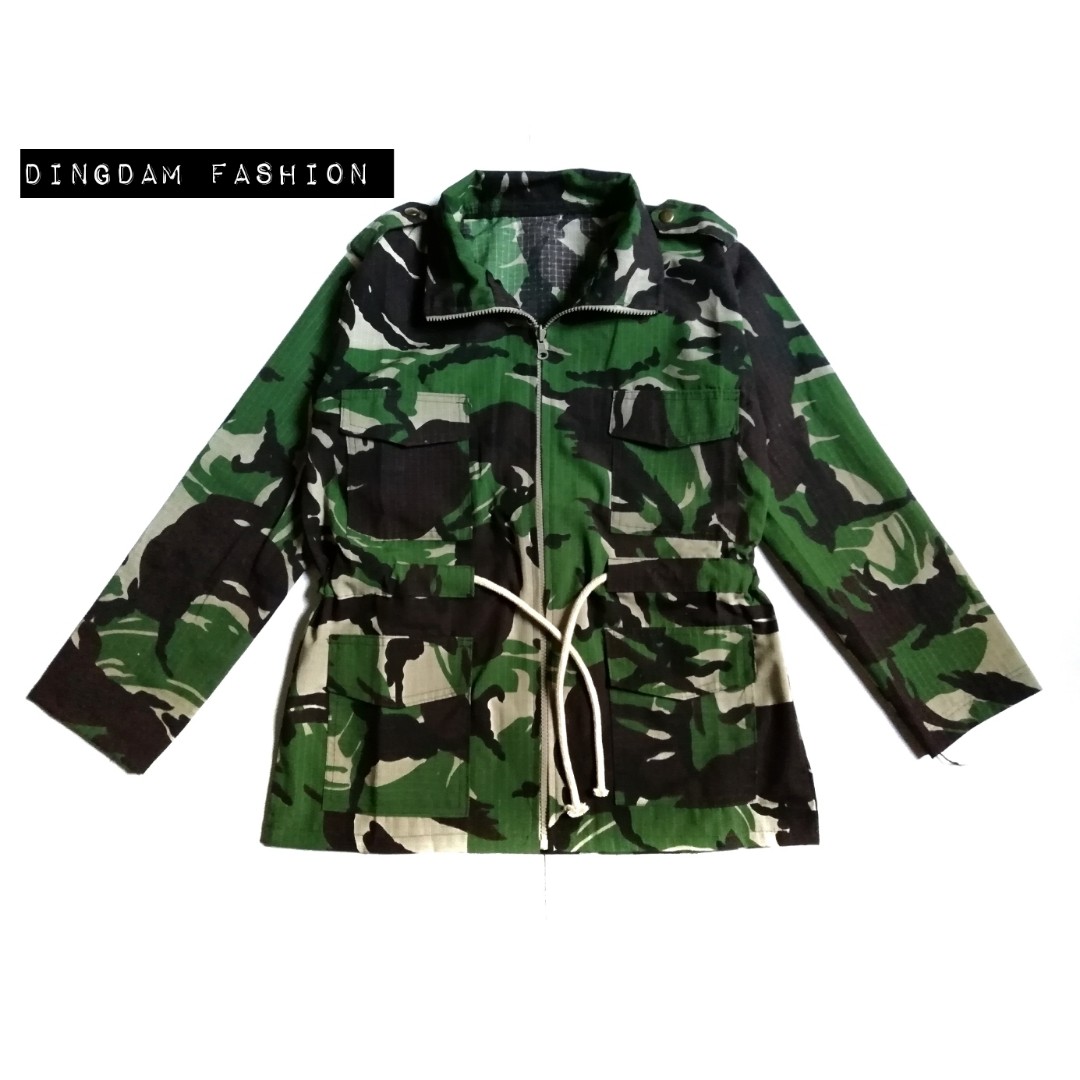 44 Model Jaket Parka Loreng HD