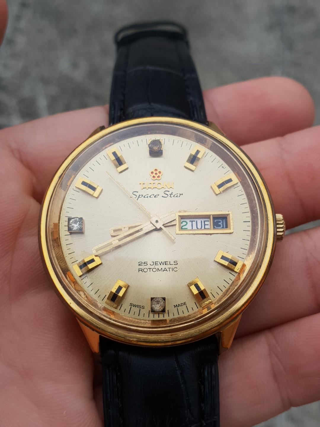 Jam tangan titoni 2025 automatic