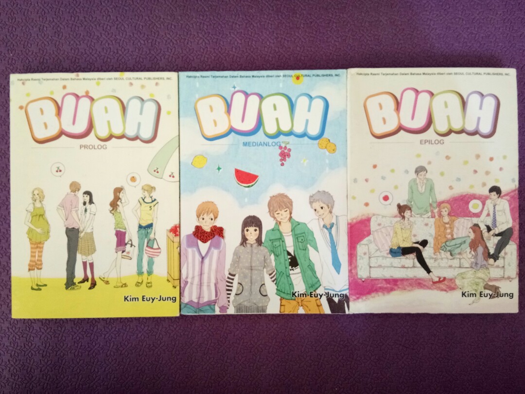 Komik Buah Complete Set Peralatan Tulis Komik Dan Manga Di Carousell