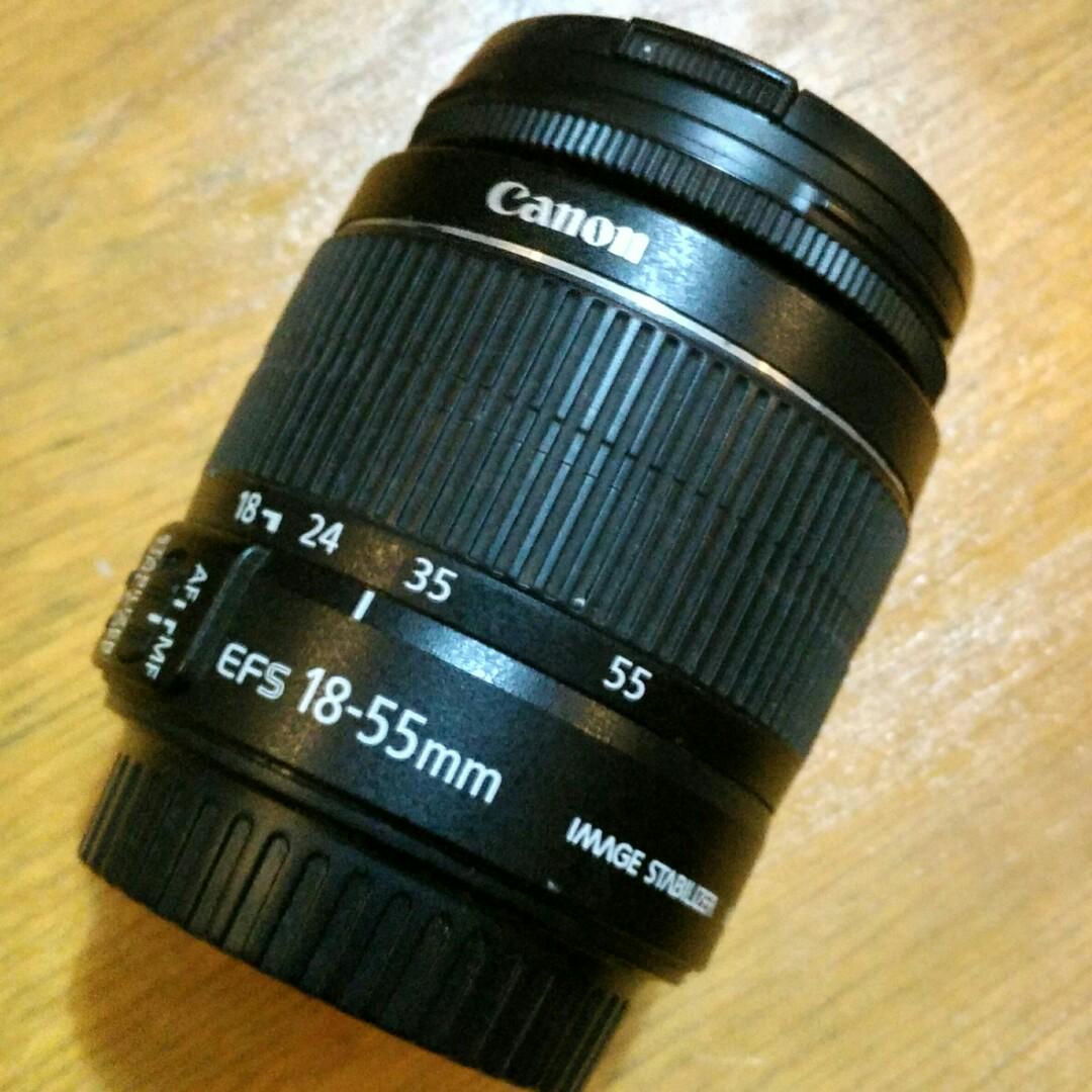 lensa kit canon 18 55mm filter uv
