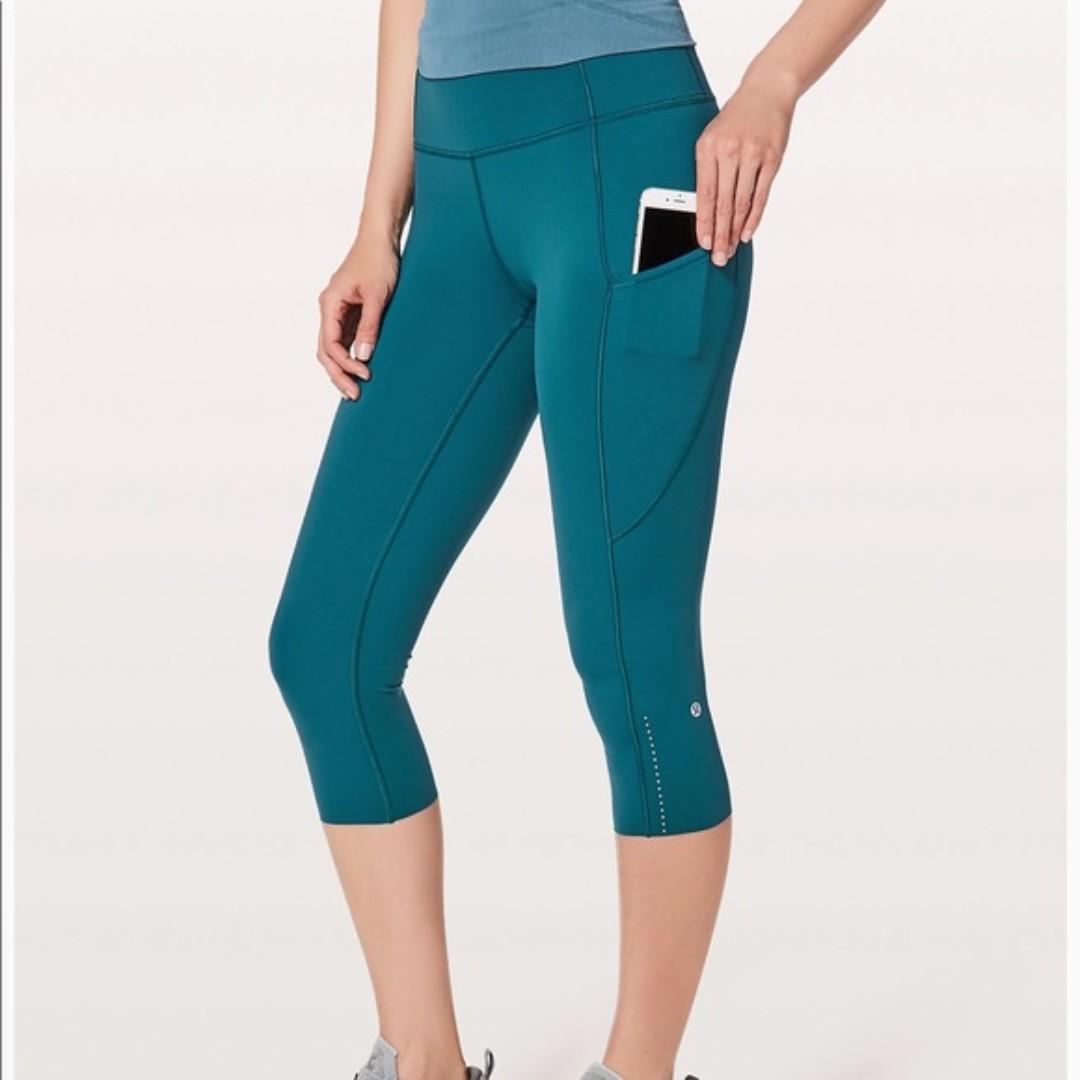 lululemon fast and free crop 19