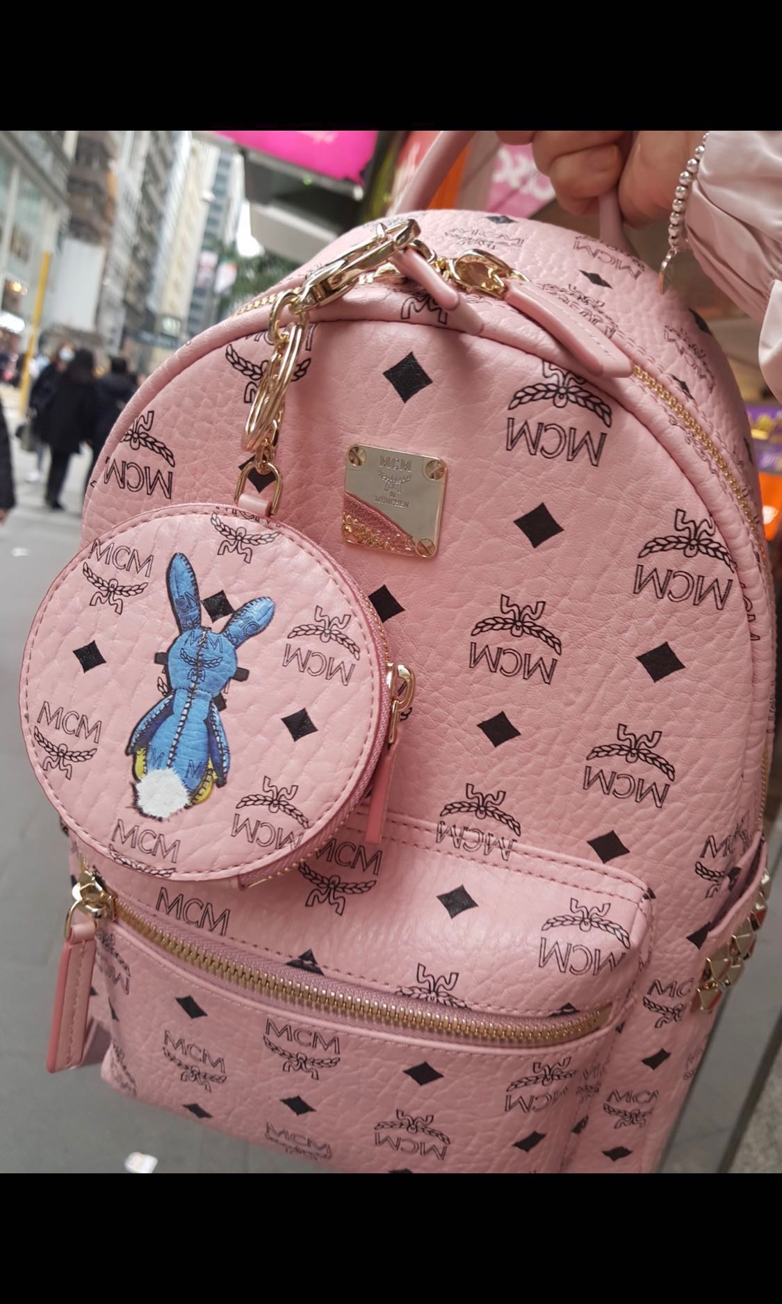 mcm backpack small size cm