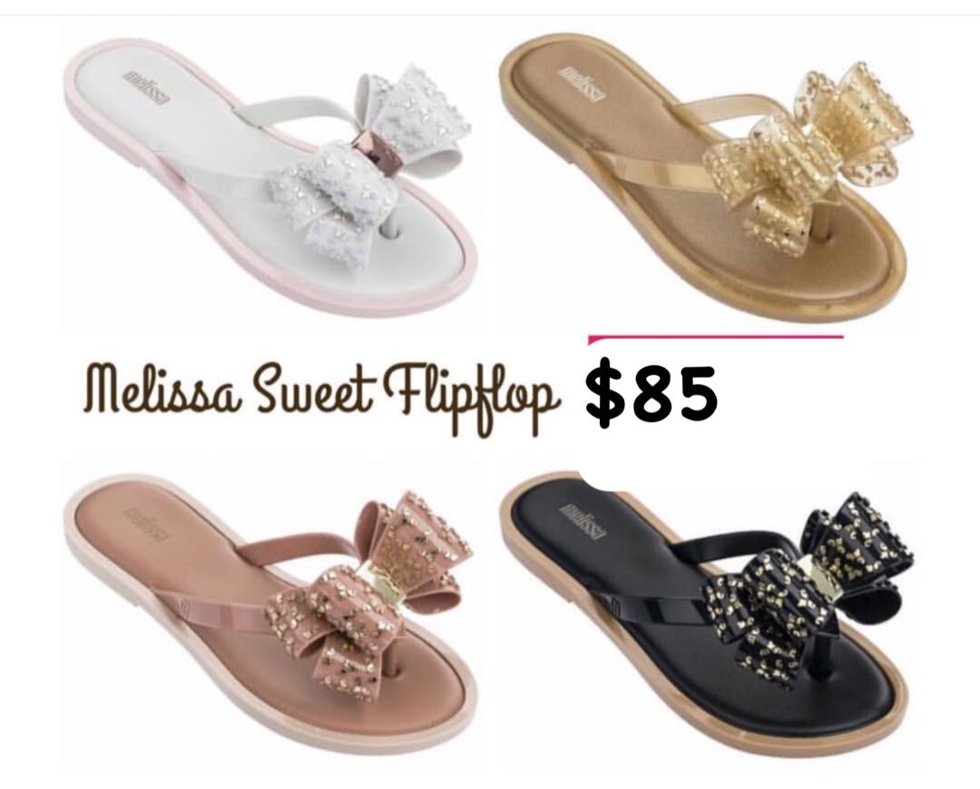 melissa sweet flip flops