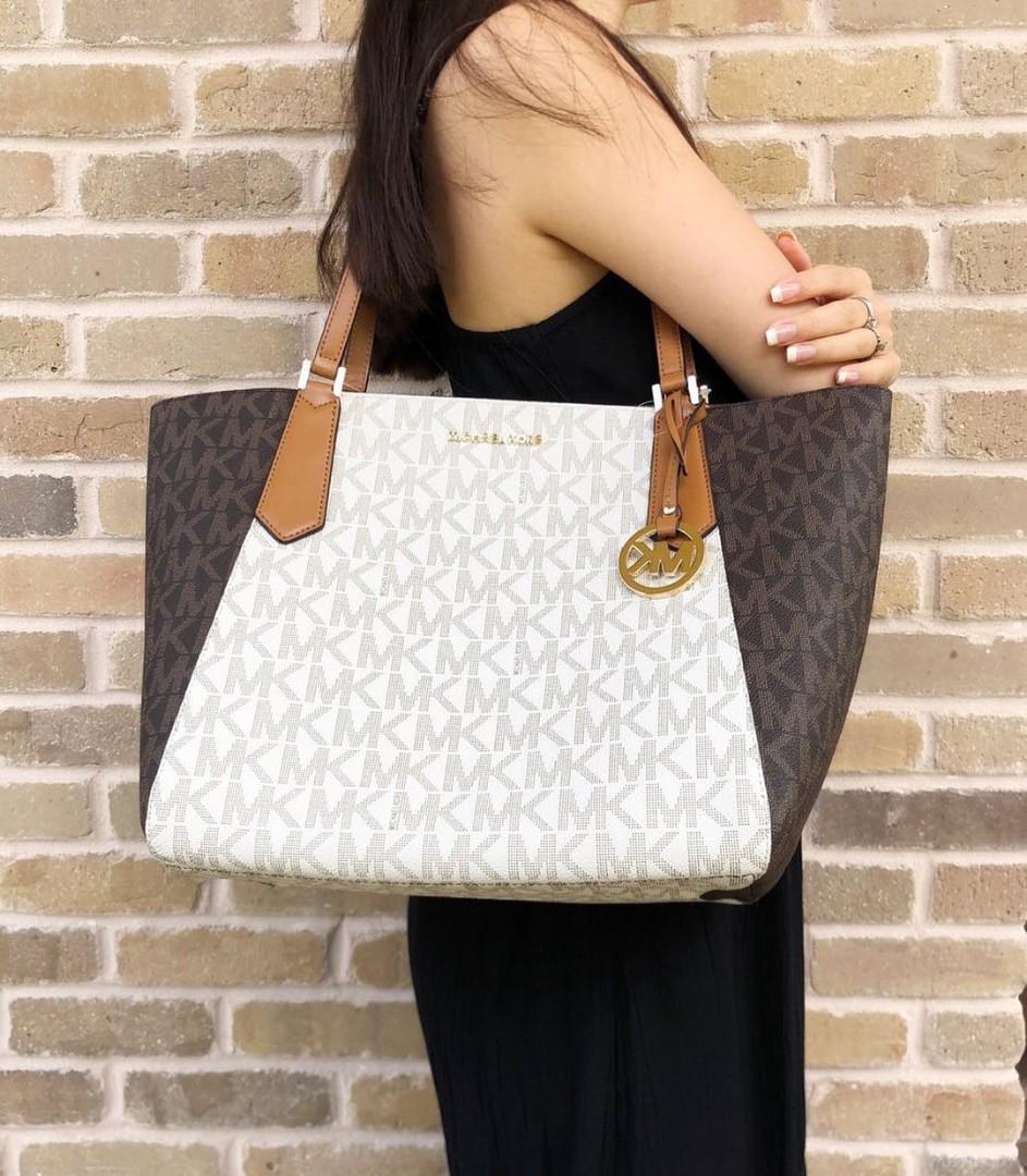 Michael kors kimberly large bonded tote store