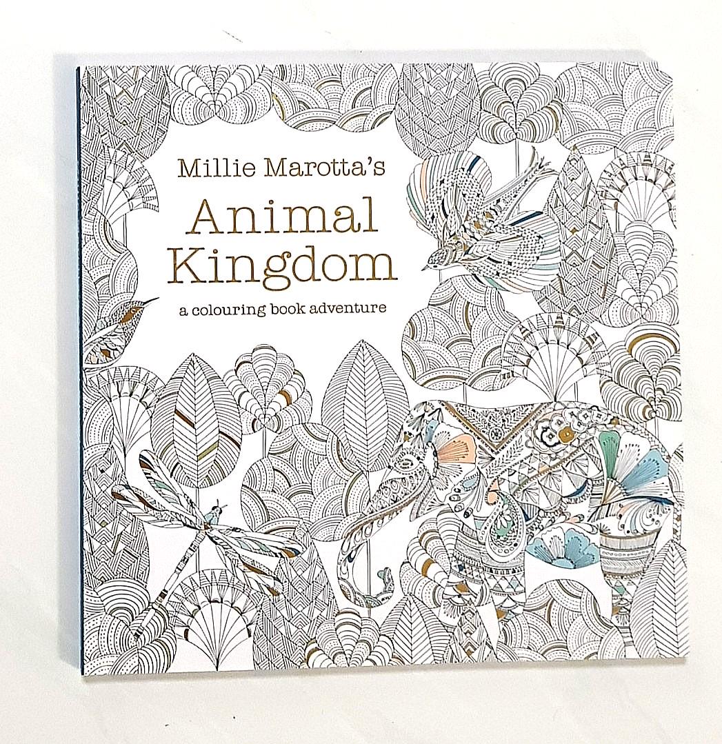 Millie Marotta S Animal Kingdom Colouring Book Adventure Books Stationery Magazines Others On Carousell Animal kingdom by millie marotta colouring book flipthrough. carousell