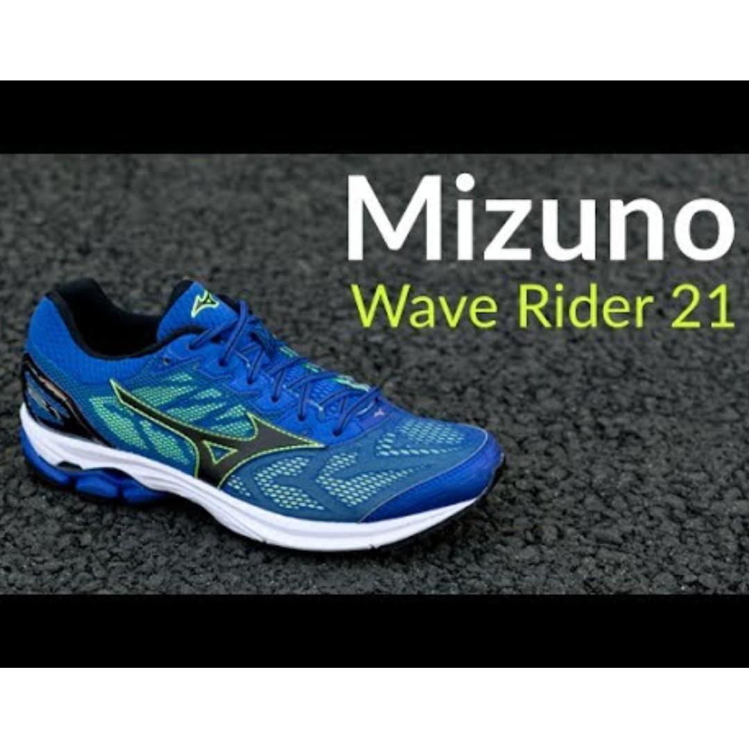 mizuno wave rider 21 mens running shoes