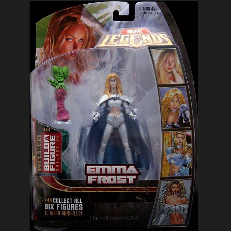 Moc Marvel Legends Annihilus Series Emma Frost Baf White Queen X Men Toys Games Bricks Figurines On Carousell
