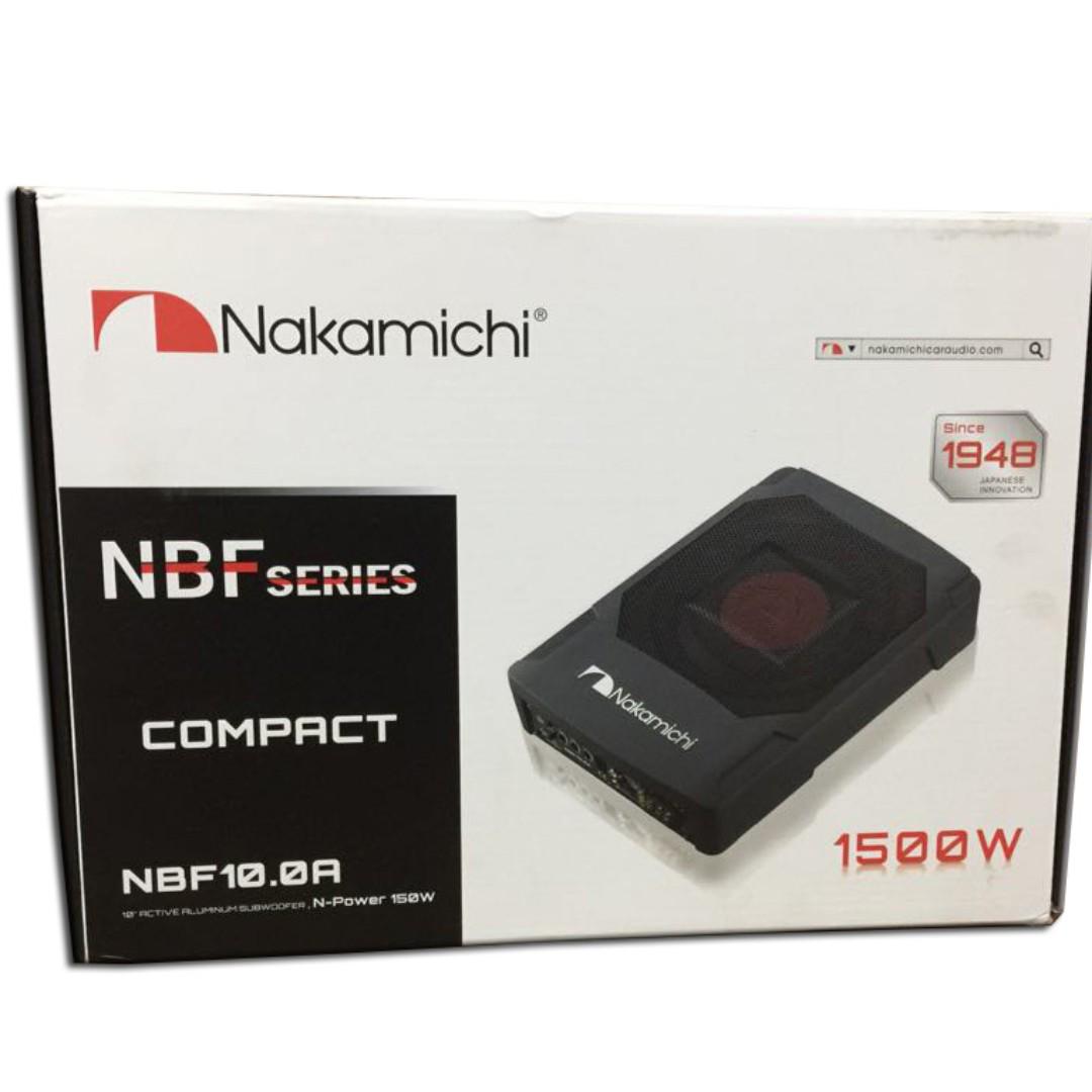 nakamichi underseat subwoofer