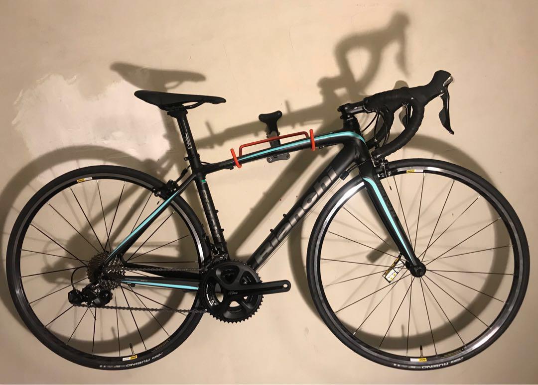 New Bianchi Impulso 105 with upgrade wheelsets tires and crankset