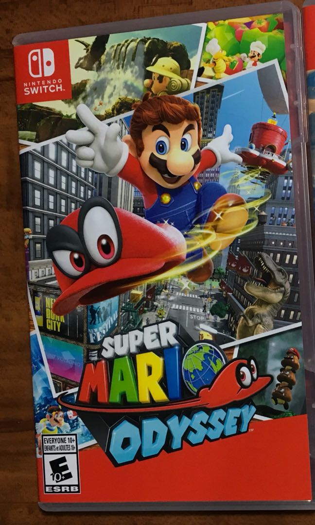 nintendo switch games mario odyssey