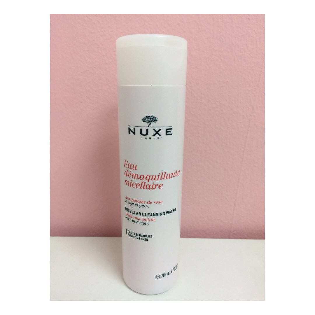 nuxe cleansing water