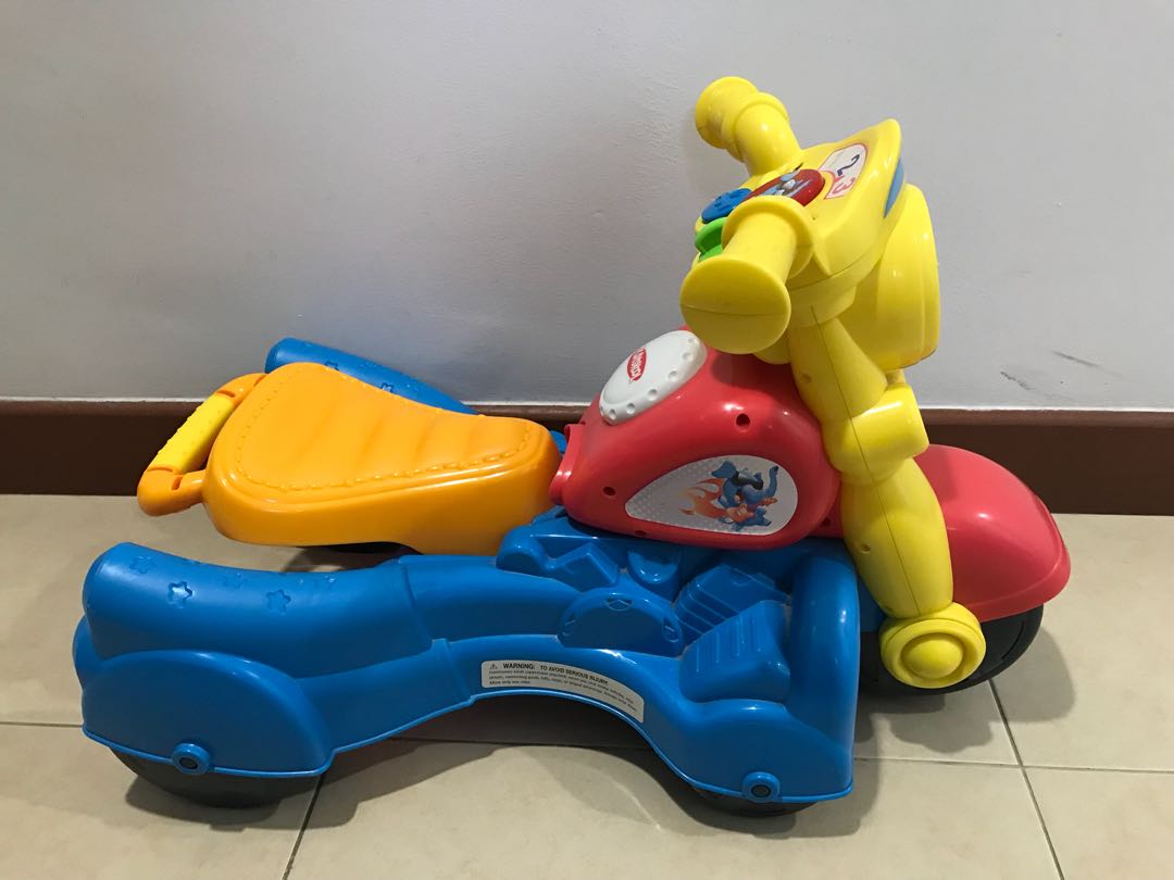 playskool motorcycle walker