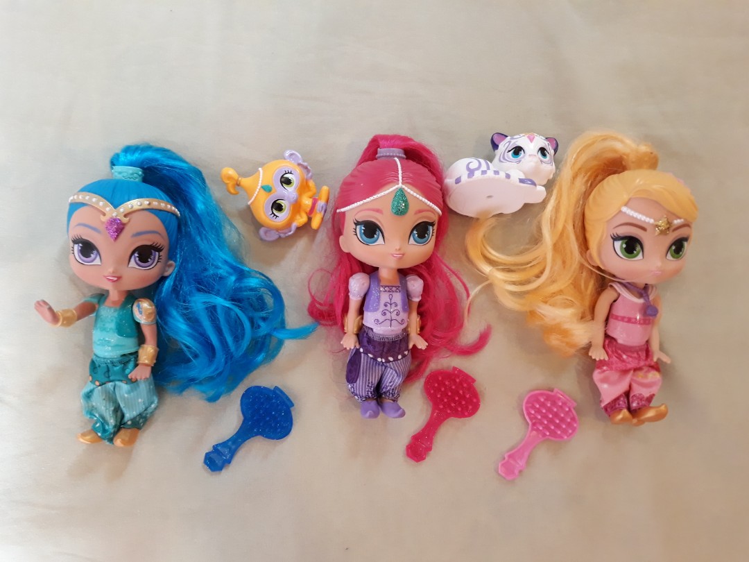 shimmer and shine doll set