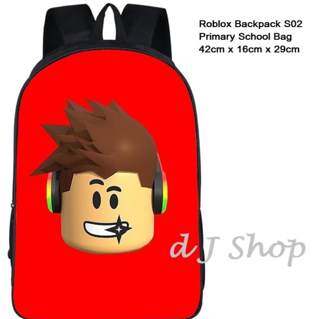 Preorder Roblox Design Backpack Roblox School Bag Bulletin Board Preorders On Carousell - roblox primary school bag roblox school backpack roblox bag shopee singapore