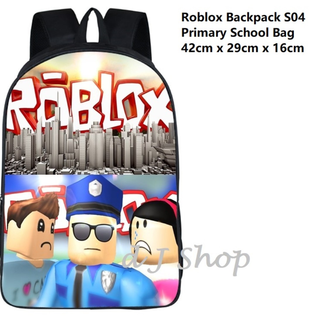 Preorder Roblox Design Backpack Roblox School Bag Bulletin Board Preorders On Carousell - roblox primary school bag roblox school backpack roblox bag shopee singapore