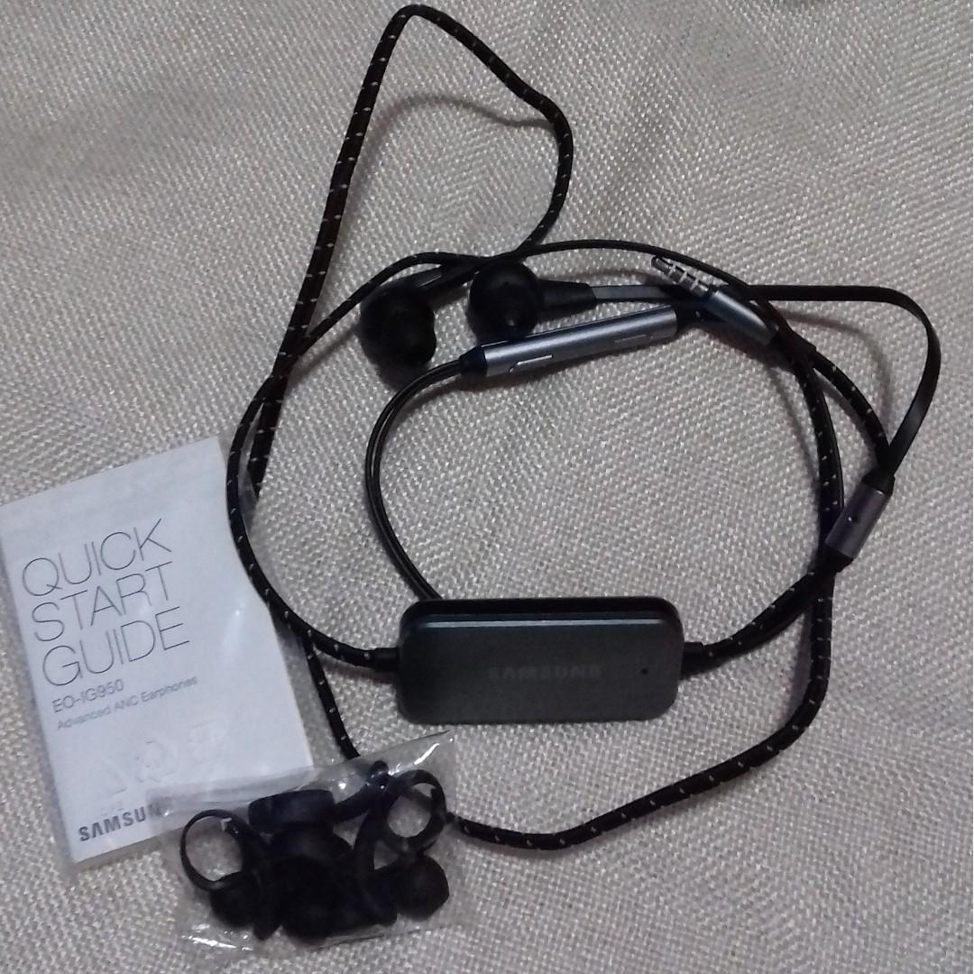 Price Reduced SAMSUNG Advanced ANC Earphones EO IG950 Audio Earphones on Carousell